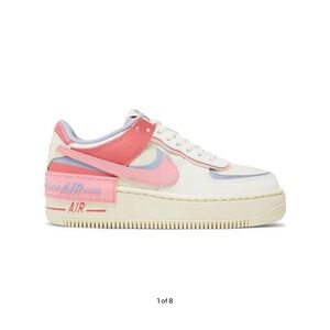 Nike Women's Air Force 1 (shadow’ sail sea coral)